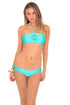 Luli Fama Pineapple Fields WEAVE CENTER BANDEAU